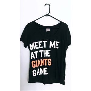 Giants PINK Victoria Secret Shirt